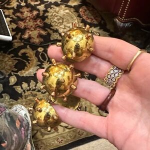 Gold Decorative Orbs